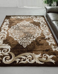 Синтетичний килим Vogue AA31A d.brown-d.beige - высокое качество по лучшей цене в Украине.