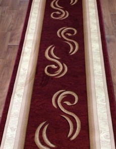 Синтетична килимова доріжка Virizka 135 red - высокое качество по лучшей цене в Украине.
