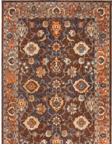 Шерстяний килим NATURAL Passion 3853A Brown-Dark Yellow - высокое качество по лучшей цене в Украине.