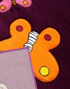 Детский ковер Kids A667A dark purple - высокое качество по лучшей цене в Украине.