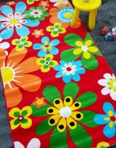 Дитячий килим Kids  B493A RED - высокое качество по лучшей цене в Украине.