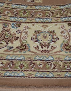 Высокоплотная ковровая дорожка Esfehan 4878A brown-ivory - высокое качество по лучшей цене в Украине.