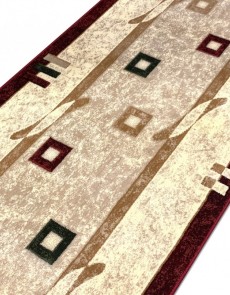 Синтетична килимова доріжка Selena / Lotos 579-120 red - высокое качество по лучшей цене в Украине.