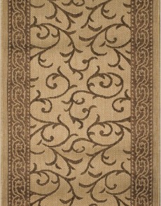 Безворсова килимова доріжка Sisal 014 beige-gold - высокое качество по лучшей цене в Украине.