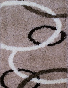 Високоворсна килимова доріжка Shaggy Gold 8018 beige - высокое качество по лучшей цене в Украине.