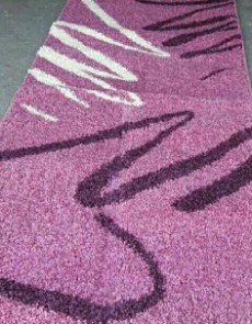 Високоворсна килимова доріжка Shaggy 0791 рожевий - высокое качество по лучшей цене в Украине.