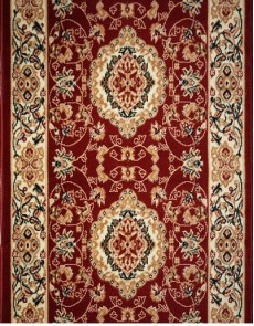 Синтетична килимова доріжка Almira 2304 Red-Cream  - высокое качество по лучшей цене в Украине.
