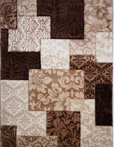 Синтетична килимова доріжка Daisy Carving 8430A brown - высокое качество по лучшей цене в Украине.