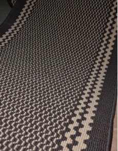 Синтетична килимова доріжка Дарничанка brown (Zikzag 10) - высокое качество по лучшей цене в Украине.