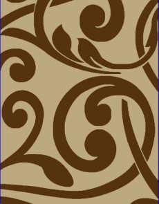 Синтетична килимова доріжка Elle 1477 , BEIGE