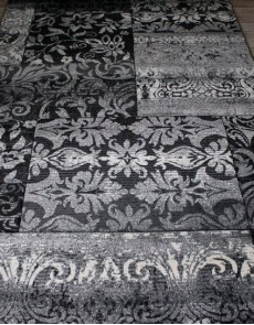 Синтетическая ковровая дорожка Festival 7955A black-l.grey - высокое качество по лучшей цене в Украине.