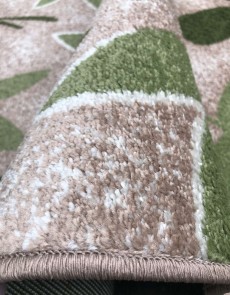 Синтетична килимова доріжка KIWI 02628A Beige/L.Green - высокое качество по лучшей цене в Украине.