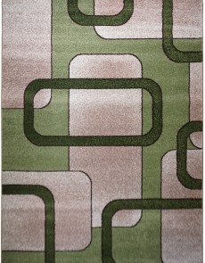 Синтетичний килим KIWI 02574E L.Green/D.Brown - высокое качество по лучшей цене в Украине.
