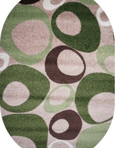 Синтетический ковер KIWI 02577B Beige/L.Green - высокое качество по лучшей цене в Украине.