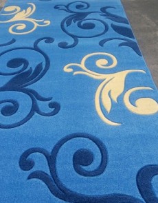 Синтетическая ковровая дорожка Legenda 0391 синий - высокое качество по лучшей цене в Украине.