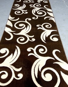 Синтетическая ковровая дорожка Legenda 0391 коричневый - высокое качество по лучшей цене в Украине.