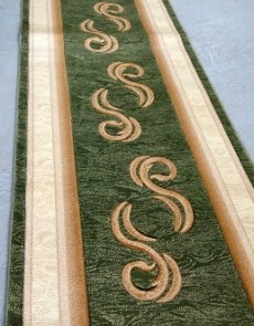 Синтетическая ковровая дорожка Liliya 0517 зеленый - высокое качество по лучшей цене в Украине.