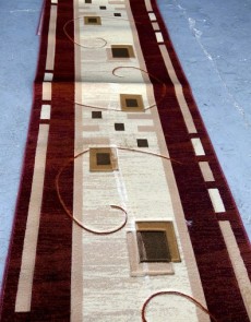 Синтетична килимова доріжка Liliya 0537 бордо - высокое качество по лучшей цене в Украине.