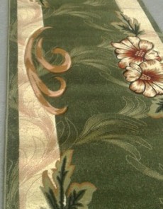Синтетическая ковровая дорожка Liliya 0571 зеленый - высокое качество по лучшей цене в Украине.