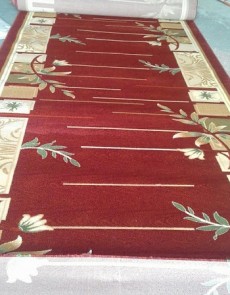 Синтетична килимова доріжка Magnoliya 0191 бордо - высокое качество по лучшей цене в Украине.