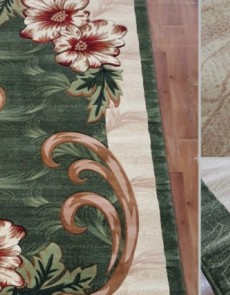Синтетична килимова доріжка Virizka 131 green - высокое качество по лучшей цене в Украине.