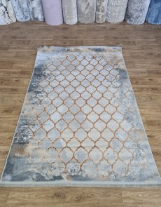 Синтетичний килим MODA 5758 GREY/GOLD - высокое качество по лучшей цене в Украине.