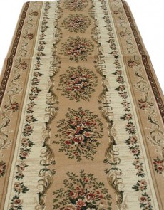 Синтетична килимова доріжка Selena / Lotos 535-106 beige - высокое качество по лучшей цене в Украине.