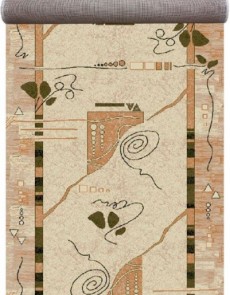 Синтетическая ковровая дорожка Lotos 572/100 beige - высокое качество по лучшей цене в Украине.