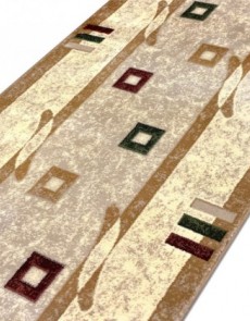 Синтетическая ковровая дорожка Lotos 579/110 beige - высокое качество по лучшей цене в Украине.