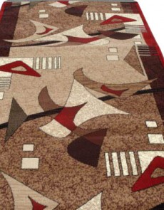 Синтетична килимова доріжка Silver  / Gold Rada 106-122 Euro red - высокое качество по лучшей цене в Украине.