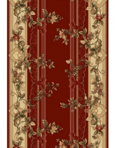 Синтетична килимова доріжка Selena / Lotos 580-210 red - высокое качество по лучшей цене в Украине.