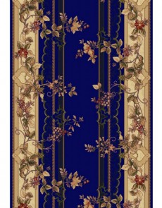 Синтетична килимова доріжка Selena / Lotos 580-810 blue - высокое качество по лучшей цене в Украине.