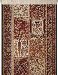 Шерстяная ковровая дорожка Isfahan Timor black - высокое качество по лучшей цене в Украине.