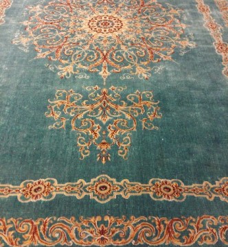 Иранский ковер Diba Carpet Violet blue - высокое качество по лучшей цене в Украине.