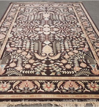 Иранский ковер Diba Carpet Farhan d.brown - высокое качество по лучшей цене в Украине.