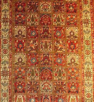 Иранский ковер Diba Carpet Kheshti l.red - высокое качество по лучшей цене в Украине.