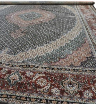 Іранський килим Diba Carpet Mahi-esfahan d.brown - высокое качество по лучшей цене в Украине.