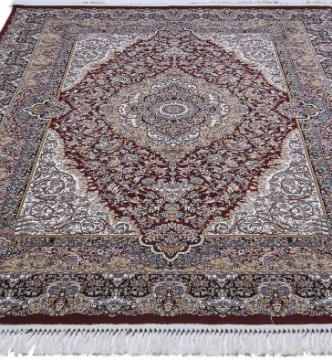 Перський килим Kashan 612-R red - высокое качество по лучшей цене в Украине.