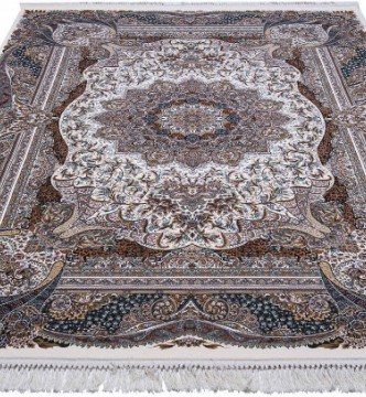 Перський килим Kashan 619-C cream - высокое качество по лучшей цене в Украине.