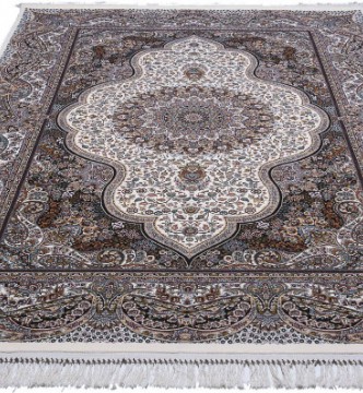 Перський килим Kashan 620-C cream - высокое качество по лучшей цене в Украине.