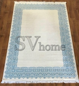 Акриловий килим Acril Genn 4616 cream-blue - высокое качество по лучшей цене в Украине.