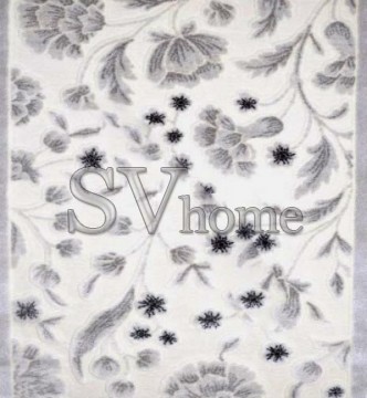 Акриловый ковер Lalee Ambiente 800 white-silver - высокое качество по лучшей цене в Украине.