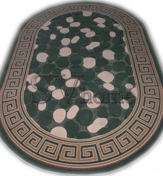Акриловий килим Antik  4037 green-green - высокое качество по лучшей цене в Украине.