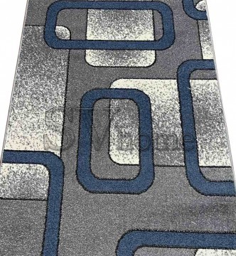 Синтетична килимова доріжка AQUA 02574E BLUE/L.GREY - высокое качество по лучшей цене в Украине.