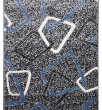 Синтетическая ковровая дорожка AQUA 02589A BLUE/L.GREY - высокое качество по лучшей цене в Украине.