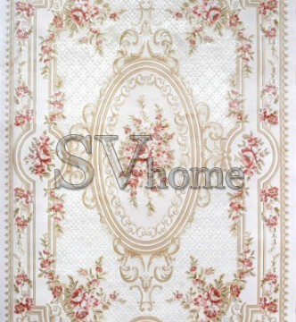 Акриловий килим Erciyes 0067 ivory-pink - высокое качество по лучшей цене в Украине.