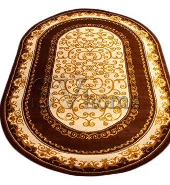 Акриловый ковер Exclusive 0387 brown - высокое качество по лучшей цене в Украине.