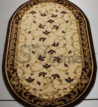 Акриловий килим Exclusive 0388 BROWN - высокое качество по лучшей цене в Украине.