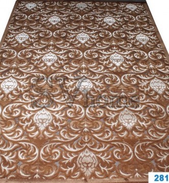 Акриловый ковер Hadise 2819A brown - высокое качество по лучшей цене в Украине.