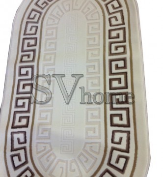 Акриловый ковер Istanbul 8076 cream-brown - высокое качество по лучшей цене в Украине.